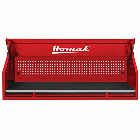 HOMAK RS Pro 72'' Red 3-Drawer Hutch RD02072010 571RD02072010
